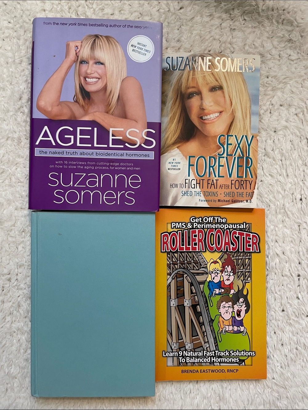Bundle of 4 women’s health books perimenopause menopause hormones aging